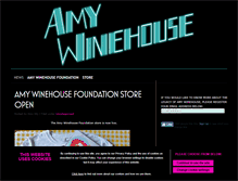 Tablet Screenshot of amywinehouse.com